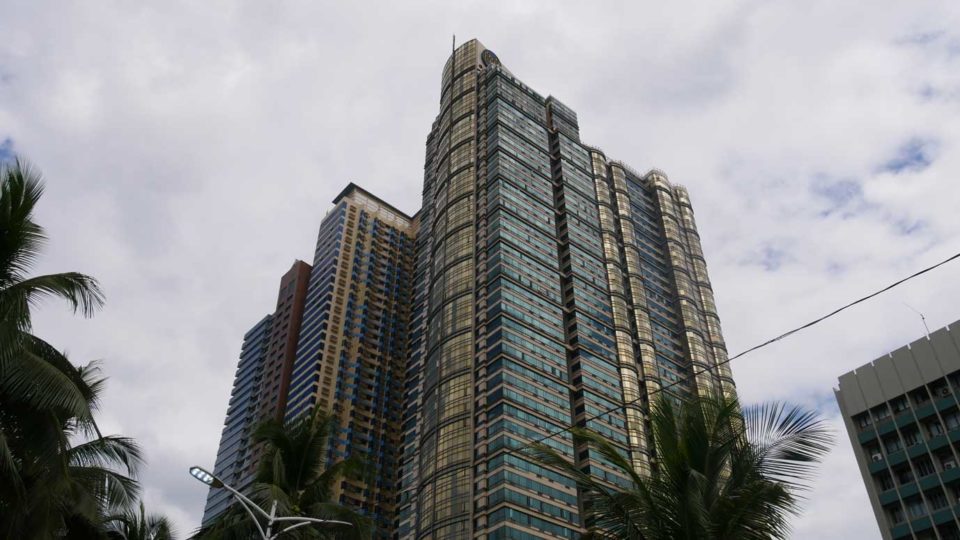 Retour dans la pollution de Manille